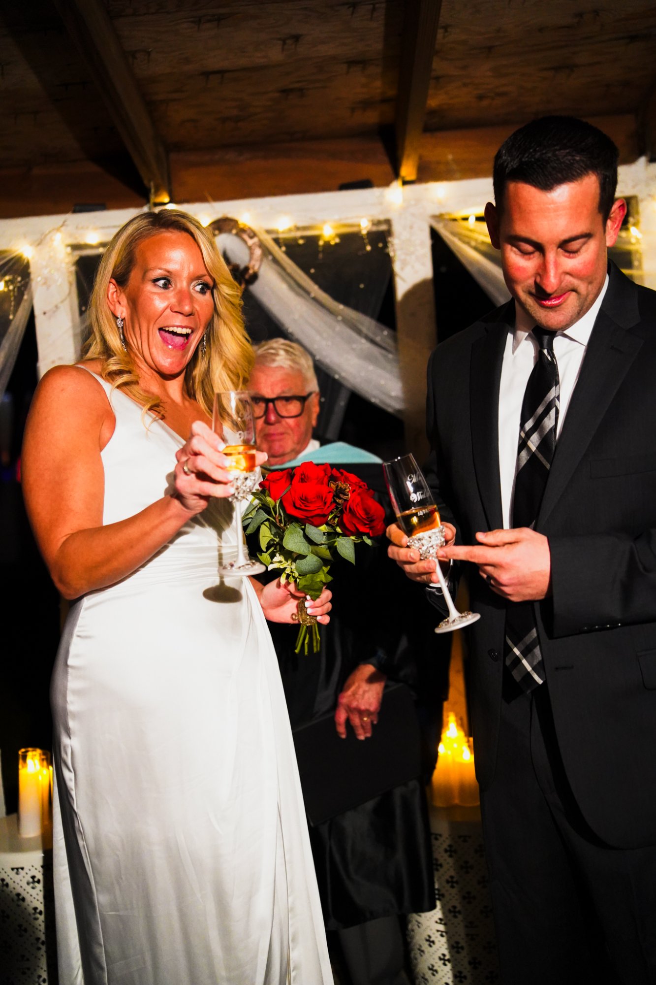 Wedding ceremony photography at New Jersey venue by Halliburton Visuals